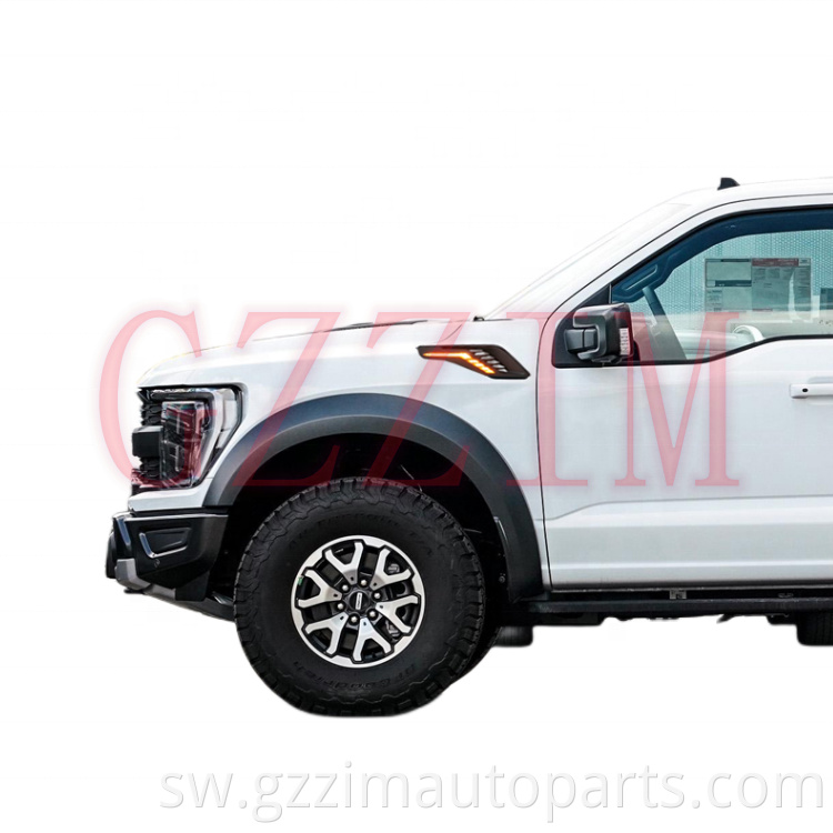 Mchana wa gari Kuendesha taa taa fender taa drl kwa f150 2022-2023